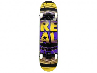 スケボー 通販 REAL コンプリートデッキ DAMAGED 7.75インチ