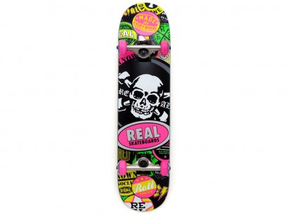 スケボー 通販 REAL コンプリートデッキ FRIEND CLUB 7.5インチ