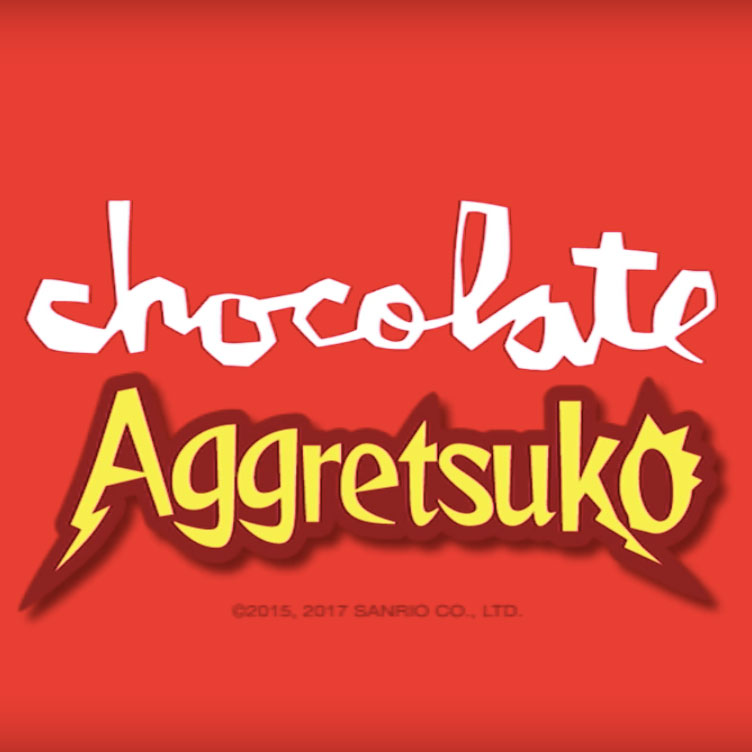 Chocolateとサンリオのキャラクター アグレッシブ烈子のコラボデッキ！