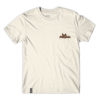 CHOCOLATE CINEMA HOT CHOCOLATE Tシャツ クリーム