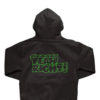 GIRL YEAH RIGHT ZIP-UP パーカー ブラック
