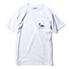 ANTIHERO BASIC PIGEON ポケット Tシャツ ホワイト