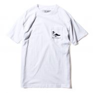 ANTIHERO BASIC PIGEON ポケット Tシャツ ホワイト
