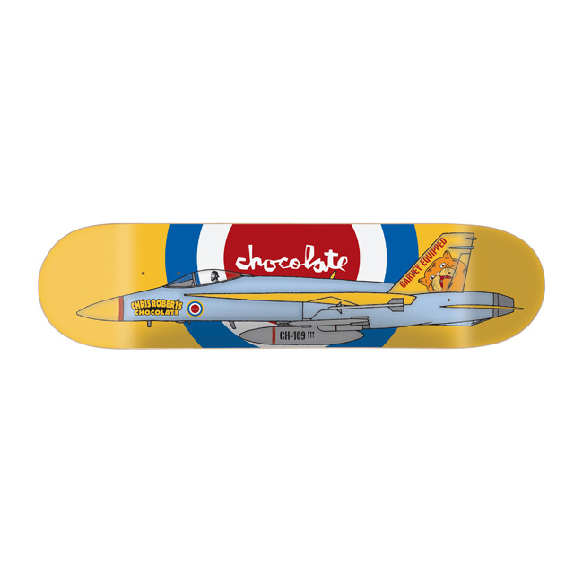 Chocolate Skateboards Deck Chris Roberts FIGHTER JET