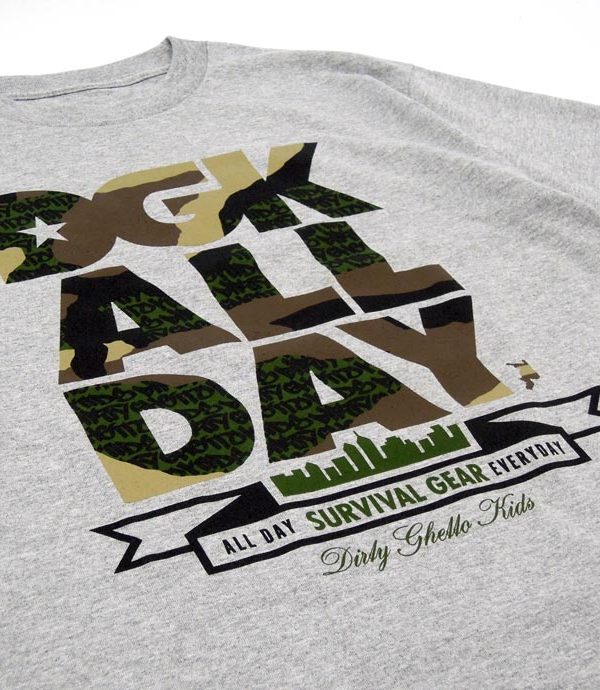 DGK Skateboards スケボー スケートボード Tシャツ All Day Camo T-Shirt 02