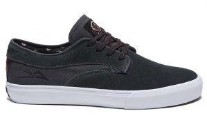 LAKAI INDEPENDENT RILEY HAWK CHARCOAL SUEDE