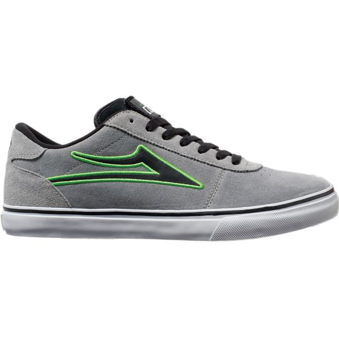 LAKAI LIMITED FOOTWEAR MANCHESTER SELECT PATCH KIT Grey Suede 01