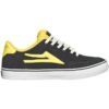 LAKAI ENCINO Grey/Yellow Suede 01