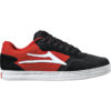 LAKAI MJ5 Black/Red Suede Chocolate 01