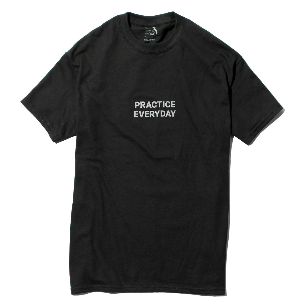 Hi5 オリジナル Tシャツ PRACTICE EVERYDAY ブラック