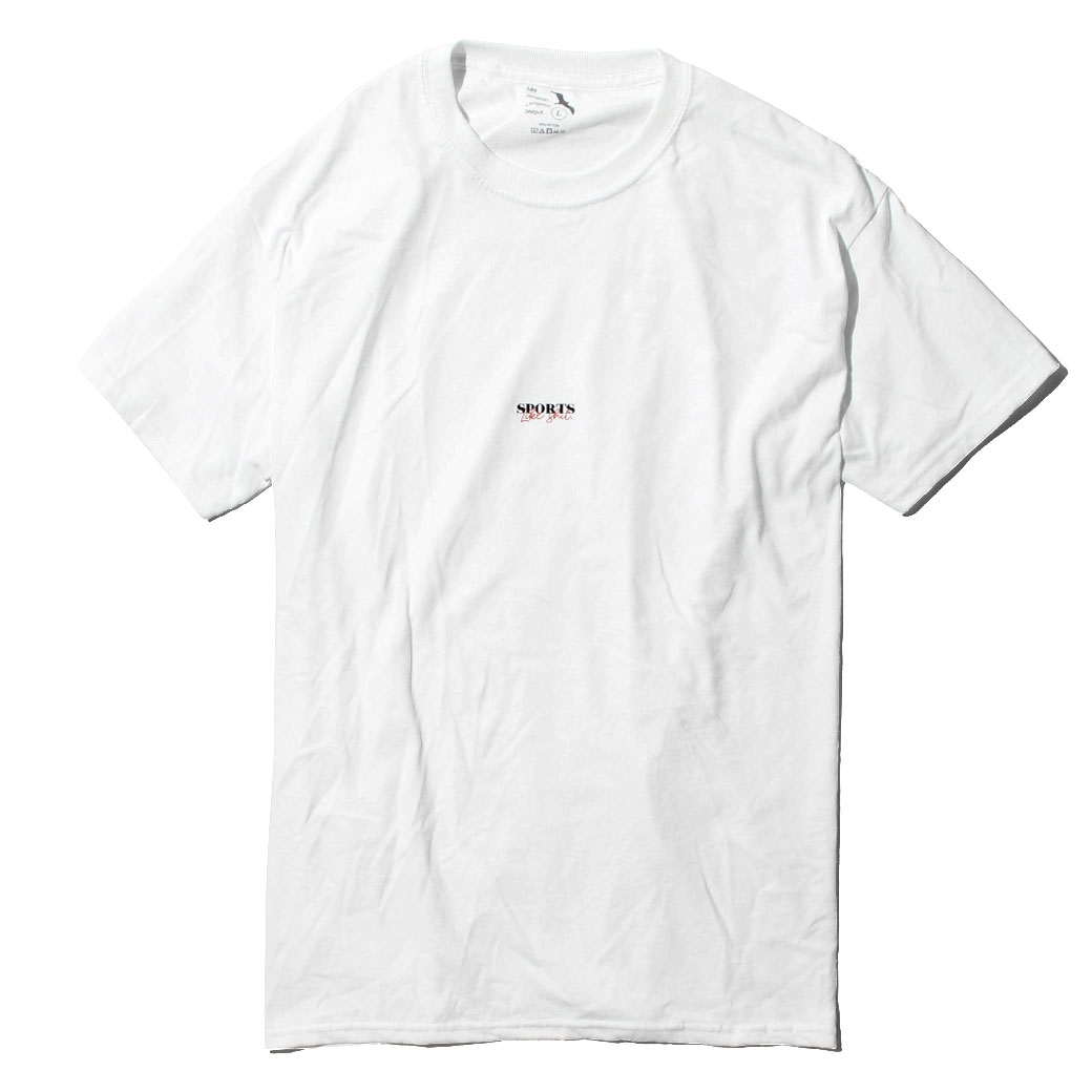 Hi5 オリジナル Tシャツ SPORTS LIKE SHIT ホワイト