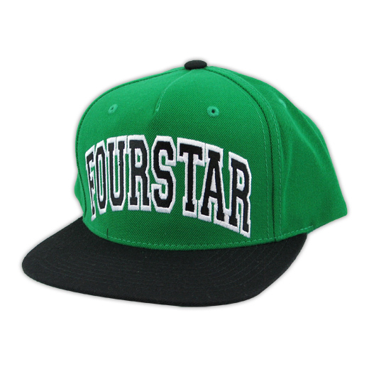 Fourstar フォースター 通販 スケボー スケートボード キャップ FOUR-STARTER SNAPBACK CAP Green