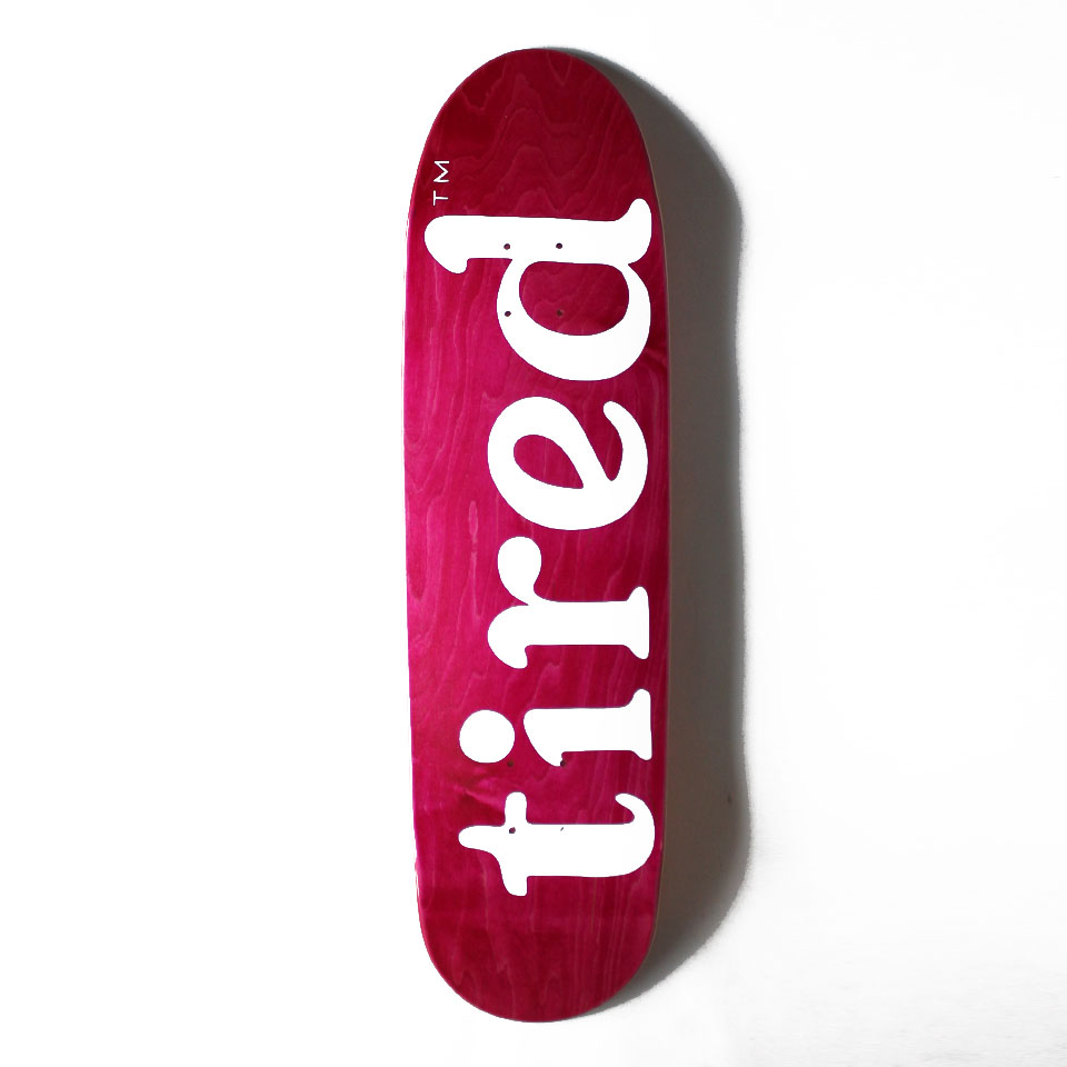 7865円 お気にいる スケボー スケート デッキ スケートボード グラフィックTIRED SKATEBOARDS タイレッド SKATEBORD TEAM JOEL Red 9.0inchストリート オシャレ フ