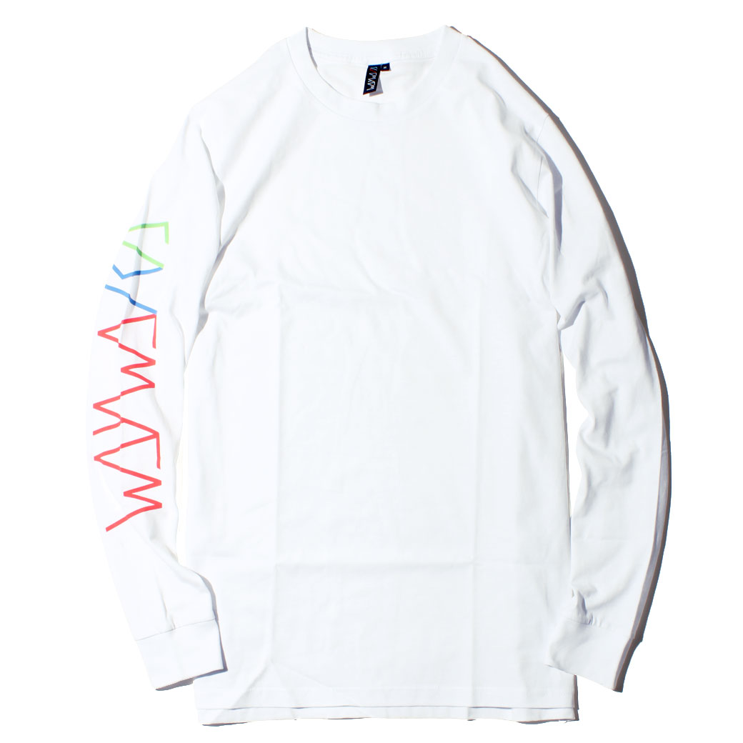 WAYWARD WHEELS DRIFTERR L/S Tシャツ ホワイト